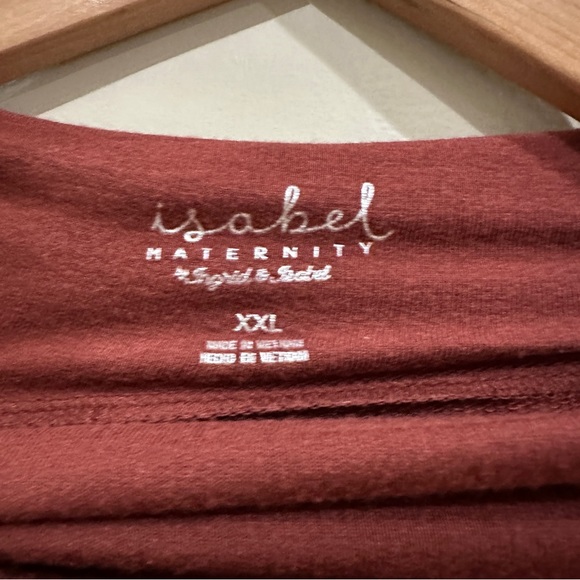 Isabel Maternity XXL high neck snap top - Picture 5 of 6